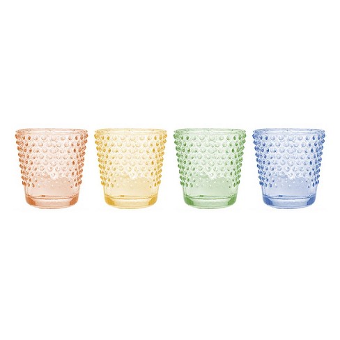 Set Of 4 Hobnail Glass Votive Candle Holders - Threshold™ : Target