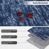 Runner Rug for Bedside Machine Washable Non-Slip Low Pile Accent Carpet Modern Abstract Rug No-Shedding Hallway Indoor Carpet - 3 of 4