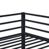 Dsvimoy Bed Metal Bunk Bed with Safety Guardrails and Space Saving Storage for Kids Room, Black, 77.25"*14.75"*6" - 4 of 4