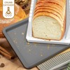 Angel Sar Bread Slicing Guide with Adjustable Width, Foldable Cutting Guide with Crumb Tray, for Homemade Bread, Bagels, Cakes - 3 of 4