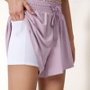 Anna-Kaci Active Women's High Waist Athletic Skort with Inner Shorts and Adjustable Drawstring Waistband - 4 of 4