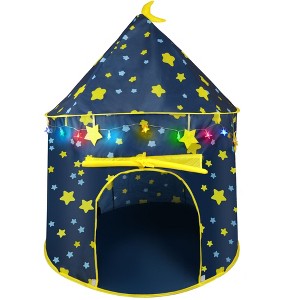 LotFancy Play Tent for Kids, Boys, Pop up Play Tent House for Toddlers 3+Years, Indoor Outdoor - 1 of 4