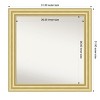 Amanti Art Sophia Non-Beveled Framed Bathroom Vanity Wall Mirror - 3 of 4