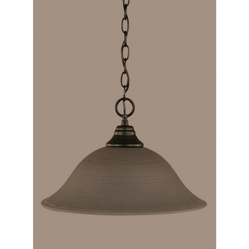 Toltec Lighting Any 1 - Light Pendant in  Matte Black - image 1 of 1