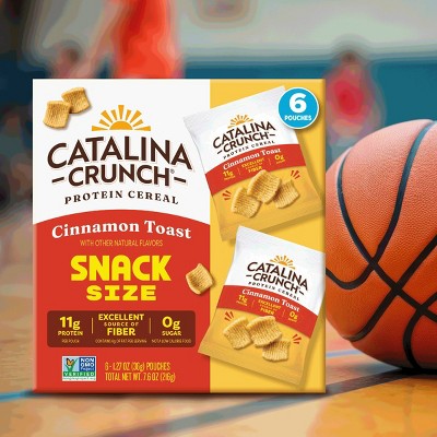 Catalina Crunch Cinnamon Toast Breakfast Cereal - 7.6oz/6ct