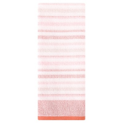 REGALWOVEN Striped Pattern Cotton Soft Absorbent Home Bathroom Decorative Face Hair Hand Towel 13" x 27"