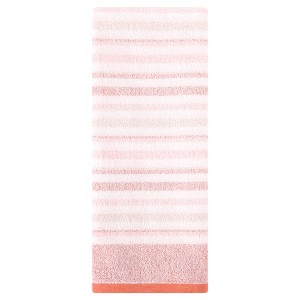 REGALWOVEN Striped Pattern Cotton Soft Absorbent Home Bathroom Decorative Face Hair Hand Towel 13" x 27" - 1 of 4
