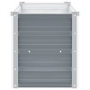 vidaXL Raised Bed Grey Galvanized Steel 94.5x31.5x30.3 in Sturdy - 4 of 4