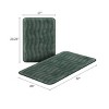 Hastings Home Memory Foam Bathroom Mat Set - 2 Pieces, Forest Green - 2 of 4