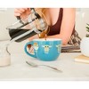 Silver Buffalo Star Wars: The Mandalorian "Protect Attack Snack" Ceramic Soup Mug | 24 Ounces - 3 of 4