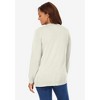 Woman Within Plus Size Perfect Long-Sleeve Cardigan - 3 of 4