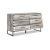 Signature Design by Ashley Casual Neilsville 6 Drawer Dresser, Whitewash - 2 of 4