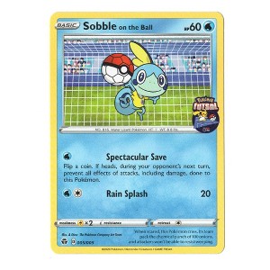 Pokemon Futsal 2020 Promo Sealed Pack Trading Card | Sobble on the Ball - 1 of 4