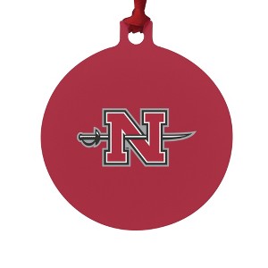 Nicholls State University Primary Logo Aluminum Holiday Christmas Tree Ornament - 1 of 4