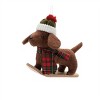 Plush Ski and Snowboard Dog Ornament (Set of 6) - 3 of 3