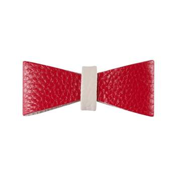 PoisePup – Luxury Pet Dog Bow Tie – Soft Premium Leather Bowtie for Small and Large Dogs - Melting Hearts