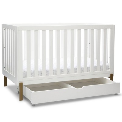 crib with under storage