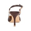 Journee Collection Womens Knightly Medium and Wide Width Sling Back Mid Stiletto Pointed Toe Pumps - 3 of 4