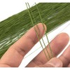Juvale 300-Piece Dark Green 16-inch Floral Flower Wire Stems Florist Flower Arrangement, 24 Gauge - 3 of 4