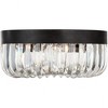 Crystorama Lighting Alister 5 - Light Flush Mount in  Charcoal Bronze - 3 of 4