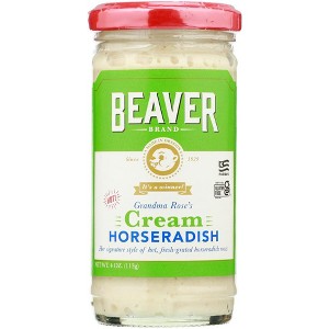 Beaver Cream Horseradish Style - 12 pack, 4 oz - 1 of 3