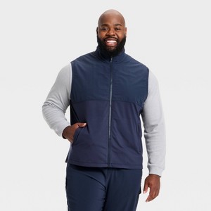 Men's Soft Stretch Vest - All In Motion™Navy Blue 3XL : Target