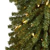 7ft Nearly Natural Pre-Lit Grand Alpine Slim Artificial Christmas Tree Clear Lights - 3 of 4