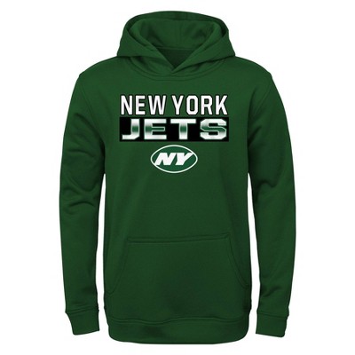 Youth Medium NFL Team Apparel New York Jets Hoodie