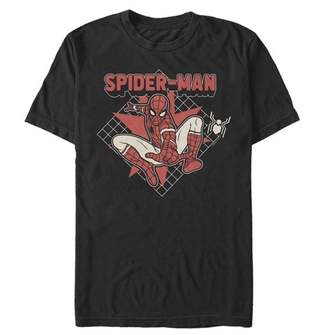 Men's Marvel Spider-Man: Far From Home Cartoon Grid T-Shirt - image 1 of 4