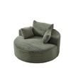 Ridstar 55 in. W Modern Sleeper Single Sofa For Living Room, Bedroom, Lounge and Projection Room-Green - 3 of 4