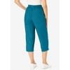 Woman Within Women's Plus Size Boardwalk Capri - image 3 of 4