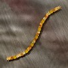 Ross-Simons 12.60 ct. t.w. Multi-Gemstone and Yellow Chalcedony Bracelet in 18kt Gold Over Sterling - 3 of 4