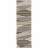 Hauteloom Forum Taupe Modern Wool Rug - 4 of 4