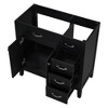 36 Inch Bathroom Vanity, Bathroom Cabinet with 3 Drawers,2 Doors, Waterproof Freestanding Bathroom Vanity Cabinet - 3 of 4