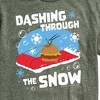 Men's - SpongeBob SquarePants - Dashing Through The Snow Plankton Christmas Short Sleeve Graphic T-Shirt - 2 of 4