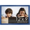PosterPalooza | Photo Size Classic Modern Blue Frame - UV Acrylic, Foam Board Backing, Hanging Hardware - 2 of 4