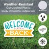 Big Dot of Happiness Welcome Back - Yard Sign and Outdoor Lawn Decorations - We Missed You Yard Signs - Set of 8 - 3 of 4