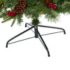 Nearly Natural 6.5-ft Norway Mixed Pine Artificial Christmas Tree with 350 Clear LED Lights, Pine Cones and Berries - 4 of 4