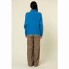 Women's Philo Wide Leg Plaid Pants - FRNCH - 2 of 3