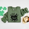 Simply Sage Market Women's Graphic Sweatshirt Kiss Me I'm Irish Lips - 3 of 4