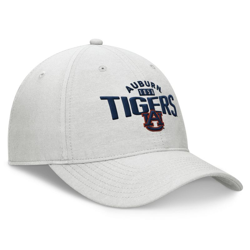 NCAA Auburn Tigers Unstructured Chambray Cotton Hat - Gray, 3 of 5