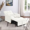 Sleeper Chair Bed, Convertible Chair Bed With Pillow, 3-angle Adjustable Backrest, 330 Pounds Bearing Capacity Multi-Functional Lounge Chaise - 4 of 4