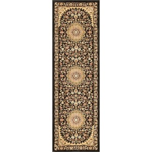 Well Woven Sultan Medallion Oriental Persian Floral Formal Traditional Modern Classic Thick Soft Area Rug - 1 of 4