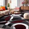 World Rug Gallery Geometric Circles Area Rug - image 2 of 4