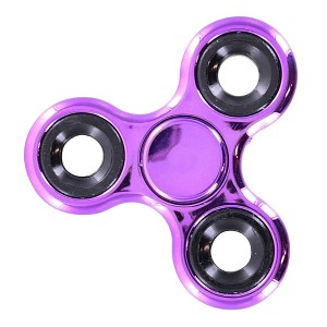 Toynk Metallic Fidget Spinner | Purple - 1 of 2