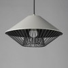 ET2 Lighting Phoenix 1 - Light Pendant in  Gray/Black - 3 of 4