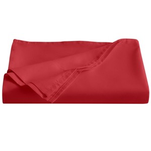 Brushed Microfiber Flat Sheet Only, Super Soft Hotel Quality Top Sheet - NTBAY - 1 of 4