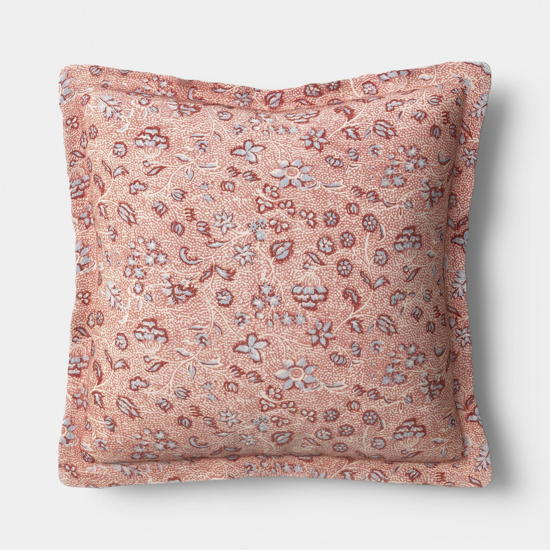 18"X18" Square Floral Printed Throw Pillow -Threshold™