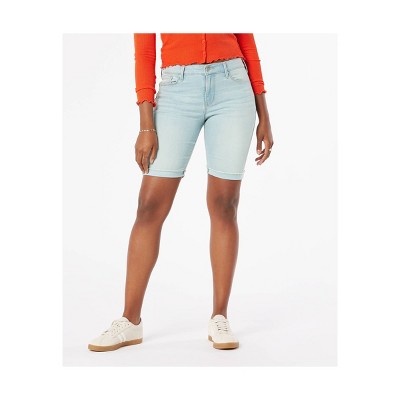 DENIZEN® from Levi's® Women's Mid-Rise Bermuda Jean Shorts 