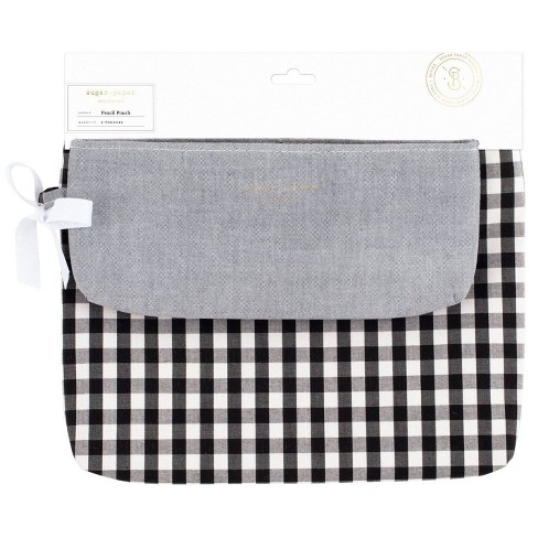 2NUL Cotton Pencil Keeper Pouch, Oatmeal